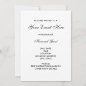 Zwarte polka stippen Verjaardagsfeestje voor elk a Kaart (Achterkant)