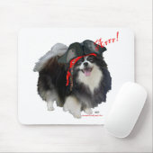 Zwarte Pomeranian Piraat - Arrr! Muismat (Met muis)
