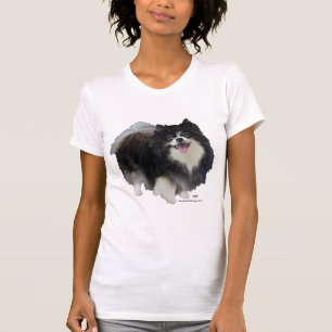 Zwarte Pomeranian T-shirt