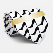 Zwarte pompen Mode op hoge hoogte CricketDiane Stropdas (Opgerold)