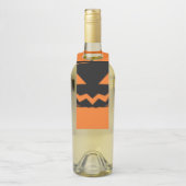 Zwarte pompoen flessenhanger (Op fles)