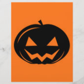 Zwarte pompoen flyer (Achterkant)