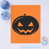 Zwarte pompoen flyer (Enkel)