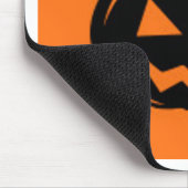 Zwarte pompoen muismat (Hoek)