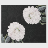 zwarte pony cadeaupapier (Vlak)