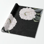 zwarte pony cadeaupapier (Uitgerold)