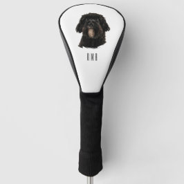 Zwarte Poodle Golfheadcover
