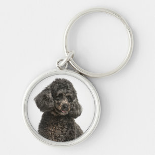 Zwarte Poodle Moeder Puppy Hond Vader Vacht Mama P Sleutelhanger