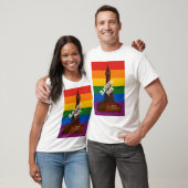 Zwarte Pool trots T-shirt (Unisex)