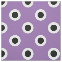 zwarte pooldots op Paars