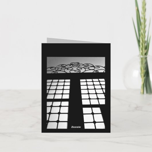 Zwarte poort kaart (Achterkant)