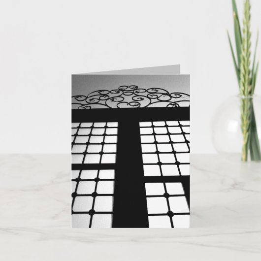 Zwarte poort kaart (Voorkant)