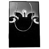 Zwarte poort medium cadeauzakje (Voorkant)