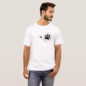 Zwarte Poot T-shirt (Voorkant volledig)