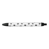 Zwarte Pootafdrukken Patroon Inkt Pen (Voorkant)