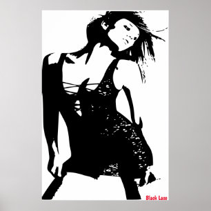 Zwarte Poster