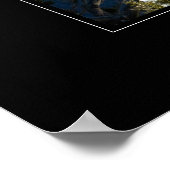 Zwarte Poster van de Grand Canyon, 2989 (Hoek)