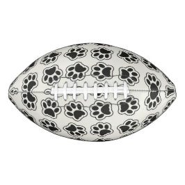 Zwarte poten, hondenpoten, kattenpoten, omtrek american football