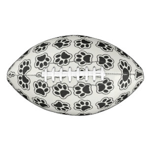 Zwarte poten, hondenpoten, kattenpoten, omtrek american football