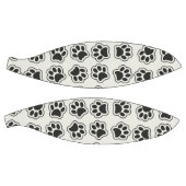 Zwarte poten, hondenpoten, kattenpoten, omtrek basketbal (Panelen)