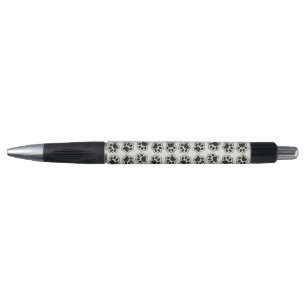 Zwarte poten, hondenpoten, kattenpoten, omtrek pen