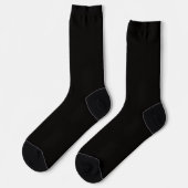 Zwarte Premium Crew Sokken (Links)
