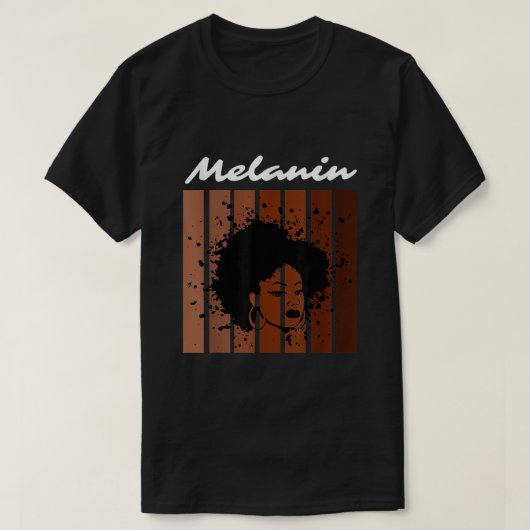Zwarte Pride Melanin Civil Rights Zwarte Geschiede T-shirt (Design voorkant)