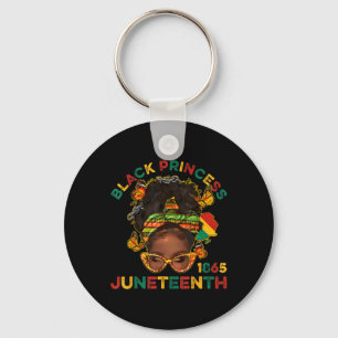 Zwarte Prinsen Juneteenth 1865 Geschiedenis Maand Sleutelhanger