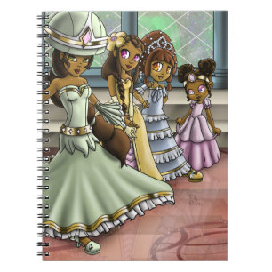 Zwarte Prinsessen Notitieboek