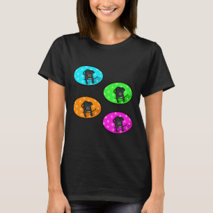 Zwarte Pug Binnenband Verpakking 1015 T-shirt