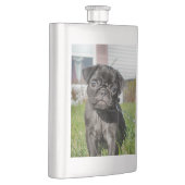 Zwarte pug flacon (Rechts)