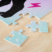 ZWARTE" PUG PRINCESS" VOOR KINDEREN! LEGPUZZEL (Zijkant)