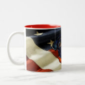 ZWARTE PUG TWEEKLEURIGE KOFFIEMOK (Links)