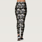 zwarte puggen leggings (Achterkant)