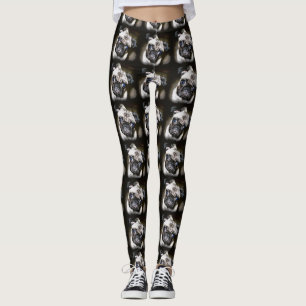 zwarte puggen leggings