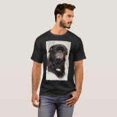 Zwarte Puk T-shirt (Voorkant volledig)