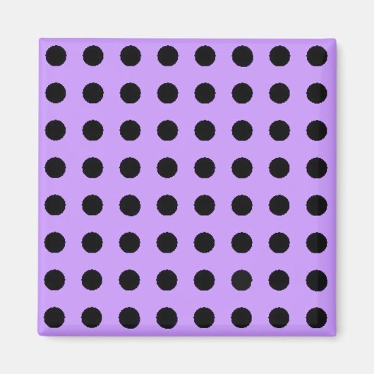 Zwarte puntmagneet magneet (Voorkant)
