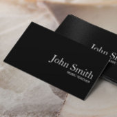 Zwarte QR-code minimalistisch voor muziekdocentina Visitekaartje