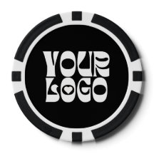 Zwarte QR-code promotionele zakelijke logo