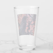 Zwarte Raaf en Kromme Japanse Esdoorn Glas (Achterkant)