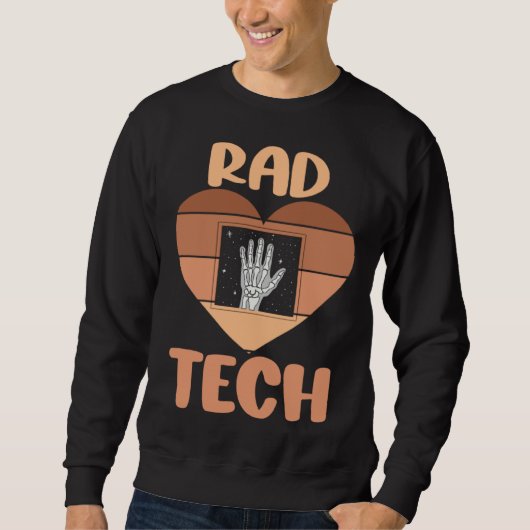 Zwarte radiologie technoloog Rad Tech Week Xray Te Trui (Voorkant)