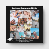 Zwarte rand 14 overlappende foto's Afstuderen Fotoplaat (Voorkant)