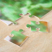 Zwarte rand Collie Dog Art Fotoschildering Legpuzzel (Zijkant)