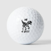 Zwarte Raptor Golfballen (Voorkant)