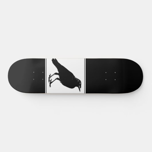 Zwarte Raven Black Skateboard (Horizontaal)