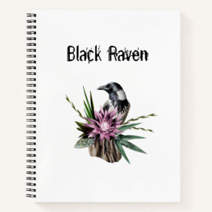 Zwarte raven notitieboek