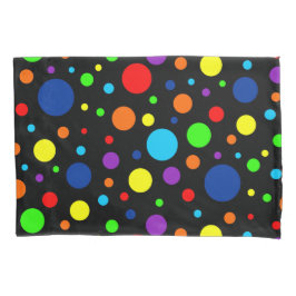 Zwarte regenboog vlekken Kussensloop