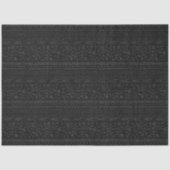  zwarte reliëfstijl tissuepapier (Voorkant)