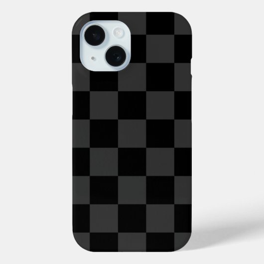 Zwarte retro-controle Case-Mate iPhone case (Achterkant)