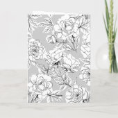 Zwarte Retro Typografie Moderne Foto Afstuderen Bedankkaart (Achterkant)